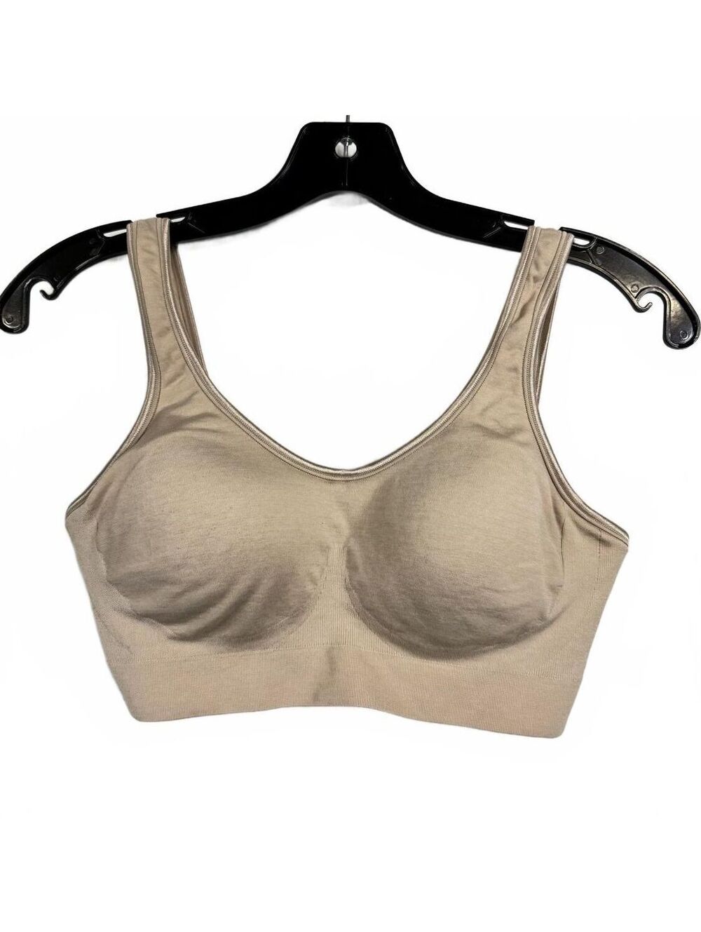 Bali Beige Wireless Bra Women's Size Medium